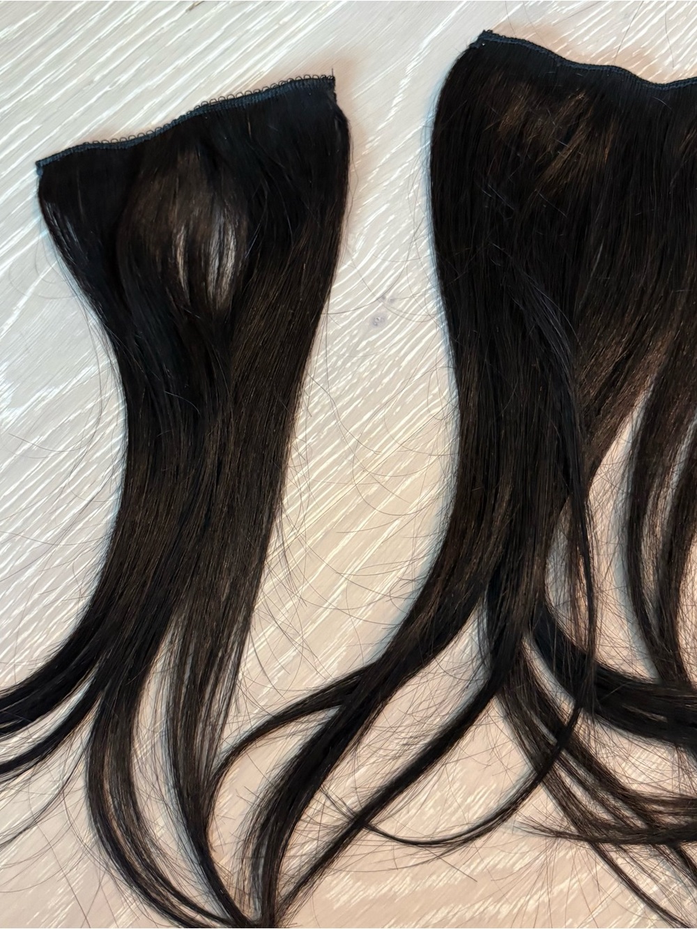 Darkest brown/natural black Clip-In Hair Extensions Set – Natural Black - Picture 3 of 9